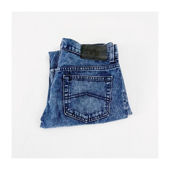 Armani Exchange Low Rise Boot Cut Marble Wash SZ2 Reg - Picture 1 of 6